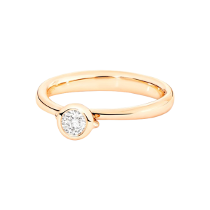 Tamara Comolli Bouton Solitaire Ring Diamant R-BOU-Sol-Cl-rg