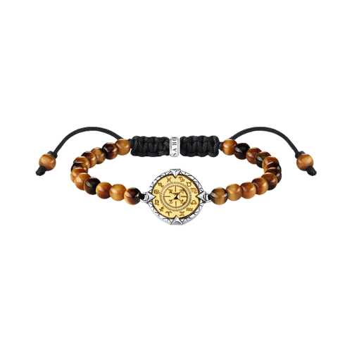 Thomas Sabo Armband Elements of Nature Tigerauge gold A2009-966-2