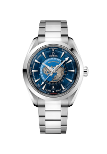 Omega Seamaster Aqua Terra 150 M Co‑Axial Master Chronometer GMT Worldtimer 43 mm 220.10.43.22.03.001