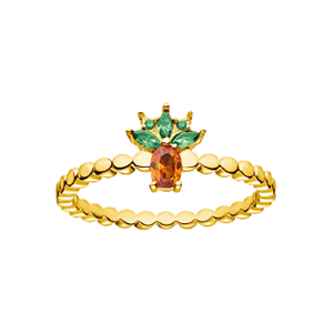 Thomas Sabo Ring Ananas gold TR2352-472-7