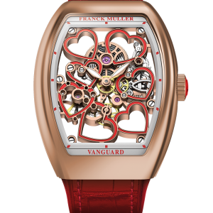 Franck Muller Vanguard Heart Skeleton V-38-S6-SQT-HEART