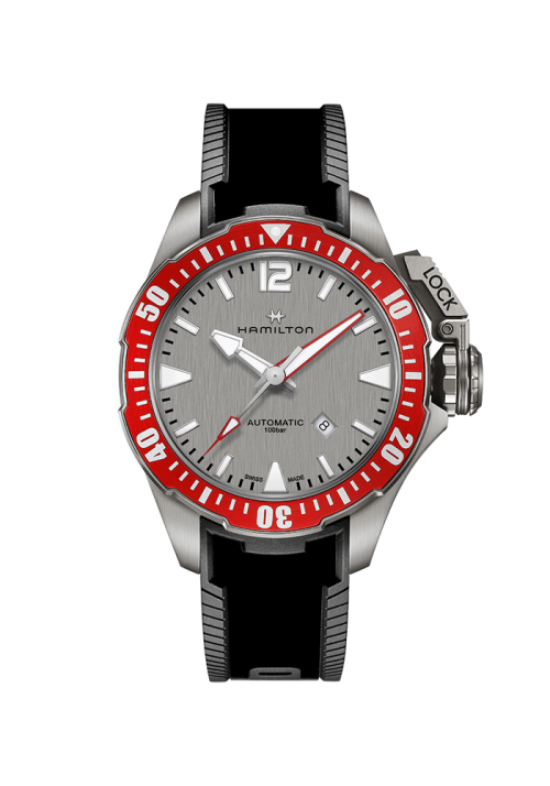 Hamilton Khaki Navy Khaki Navy Frogman Titanium Auto H77805380