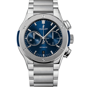 Hublot Classic Fusion Classic Fusion Titanium Blue Bracelet 520.NX.7170.NX