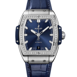 Hublot Spirit of Big Bang Spirit of Big Bang Titanium Blue Diamonds 665.NX.7170.LR.1204