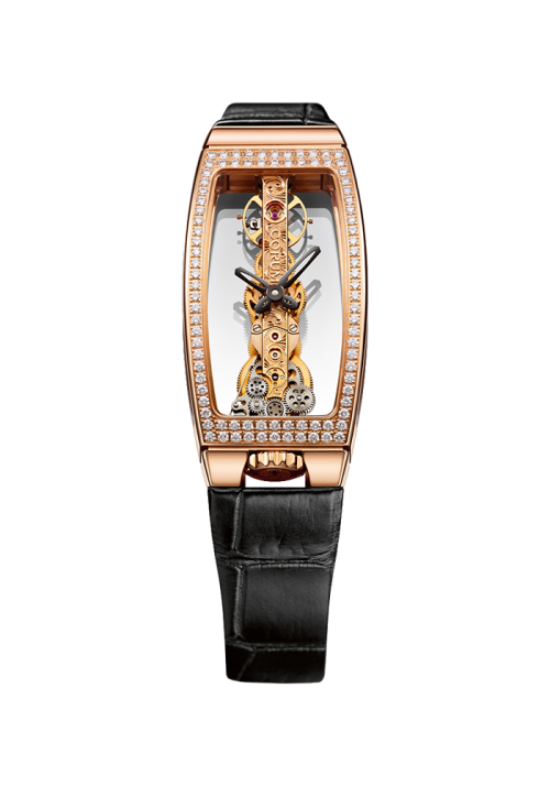 Corum Golden Bridge Golden Bridge Miss Rose Gold Diamonds B113/00824