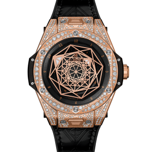 Hublot Big Bang Big Bang Sang Bleu One Click King Gold Pavé 465.OS.1118.VR.1704.MXM18