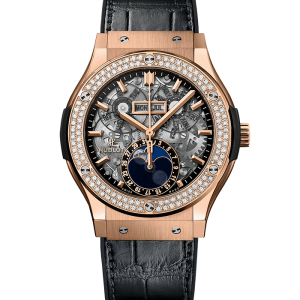 Hublot Classic Fusion Classic Fusion Aerofusion Moonphase King Gold Diamonds 517.OX.0180.LR.1104