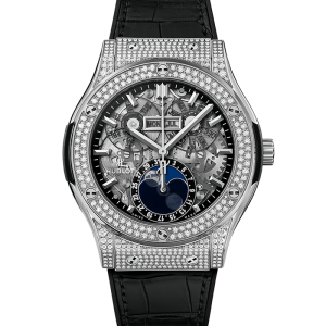 Hublot Classic Fusion Classic Fusion Aerofusion Moonphase Titanium Pavé 517.NX.0170.LR.1704