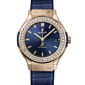 Hublot Classic Fusion Classic Fusion King Gold Blue Diamonds 565.OX.7180.LR.1204