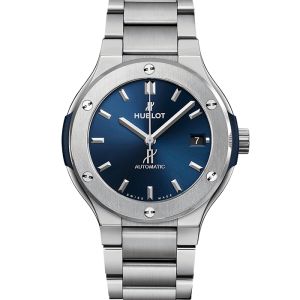 Hublot Classic Fusion Classic Fusion Titanium Blue Bracelet 568.NX.7170.NX