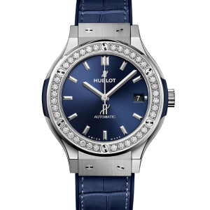 Hublot Classic Fusion Classic Fusion Titanium Blue Diamonds 565.NX.7170.LR.1204