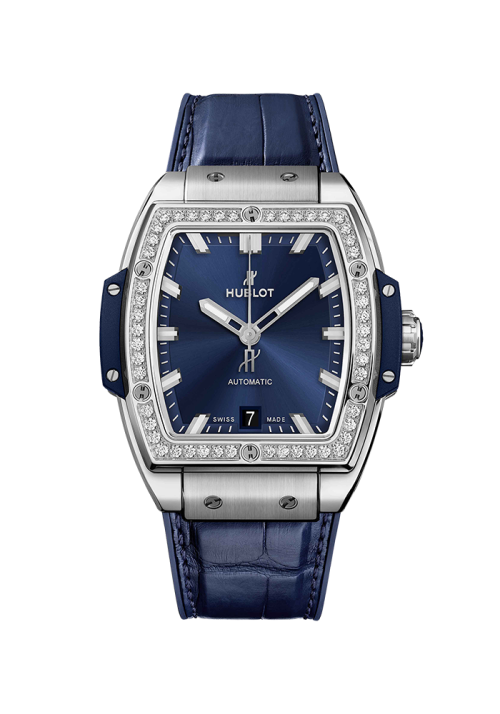 Hublot Spirit of Big Bang Spirit of Big Bang Titanium Blue Diamonds 665.NX.7170.LR.1204