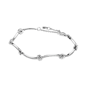 Pandora Armband funkelndes Gänseblümchen mit Cubic Zirkonia-Details 598807C01