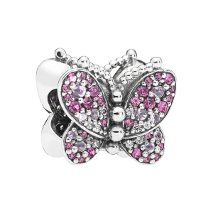 Pandora Charm mit klarem Cubic Zirkonia und Kristall 797882NCCMX