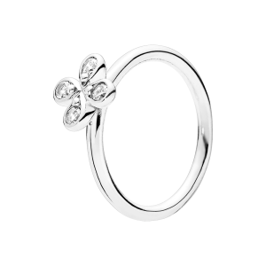 Pandora Ring mit klarem Cubic Zirkonia 197967CZ