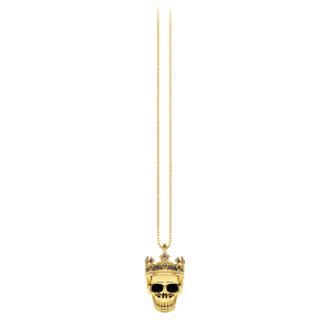 Thomas Sabo Anhänger Totenkopf König gold PE815-414-11