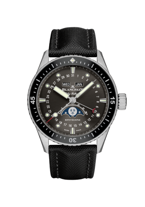 Blancpain Fifty Fathoms Bathyscaphe Quantlème Complet 5054-1110-B52A