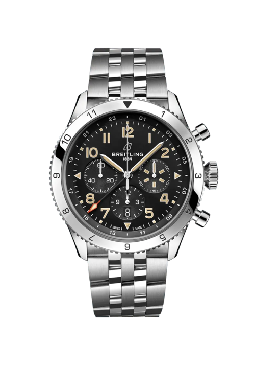 Breitling Classic AVI Super AVI Super AVI B04 Chronograph GMT 46 P-51 Mustang AB04453A1B1A1