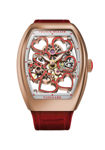 Franck Muller Vanguard Heart Skeleton V-38-S6-SQT-HEART