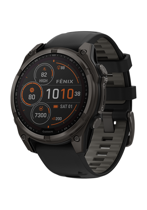 Garmin fēnix® 8 - 47 mm Solar Sapphire Graphit/Titan 010-02906-11