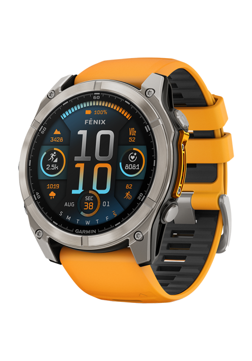 Garmin fēnix® 8 - 51 mm AMOLED Graphit/Titanium 010-02905-11