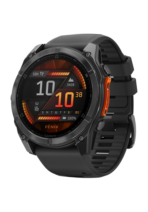 Garmin fēnix® 8 - 51 mm AMOLED Schwarz/Schiefergrau 010-02905-00