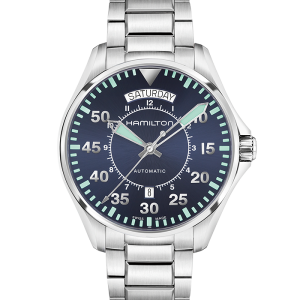 Hamilton Khaki Aviation Khaki Aviation Pilot Day Date Auto H64615145