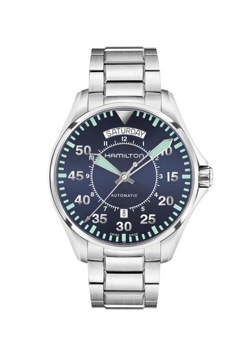 Hamilton Khaki Aviation Khaki Aviation Pilot Day Date Auto H64615145