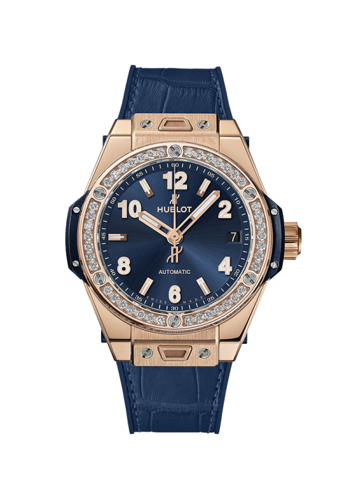 Hublot Big Bang Big Bang One Click King Gold Blue Diamonds 465.OX.7180.LR.1204