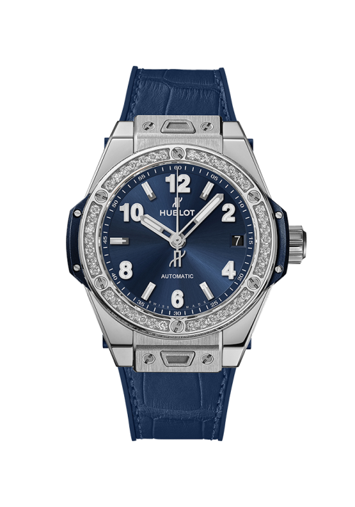 Hublot Big Bang Big Bang One Click Steel Blue Diamonds 465.SX.7170.LR.1204