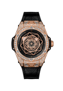 Hublot Big Bang Big Bang Sang Bleu One Click King Gold Pavé 465.OS.1118.VR.1704.MXM18