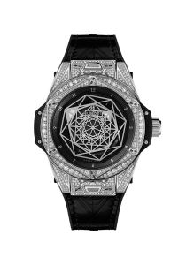 Hublot Big Bang Big Bang Sang Bleu One Click Steel Pavé 465.SS.1117.VR.1704.MXM18