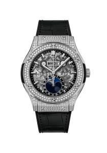 Hublot Classic Fusion Classic Fusion Aerofusion Moonphase Titanium Pavé 517.NX.0170.LR.1704