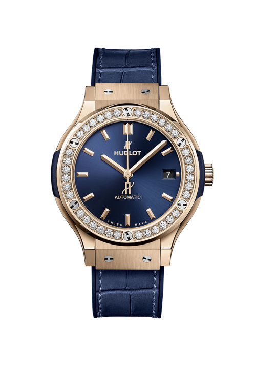 Hublot Classic Fusion Classic Fusion King Gold Blue Diamonds 565.OX.7180.LR.1204