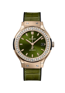 Hublot Classic Fusion Classic Fusion King Gold Green Diamonds 565.OX.8980.LR.1204