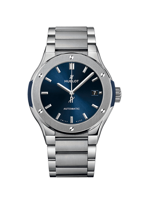 Hublot Classic Fusion Classic Fusion Titanium Blue Bracelet 510.NX.7170.NX