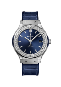 Hublot Classic Fusion Classic Fusion Titanium Blue Diamonds 565.NX.7170.LR.1204