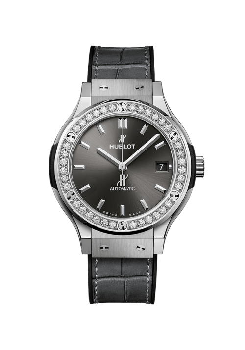 Hublot Classic Fusion Classic Fusion Titanium Racing Grey Diamonds 565.NX.7071.LR.1204