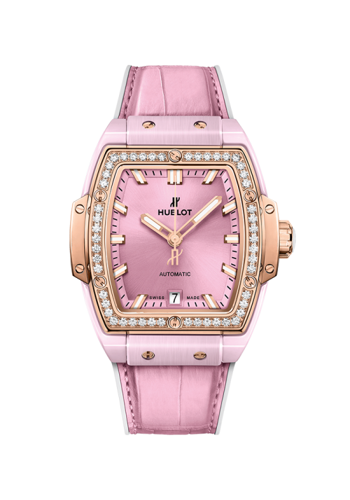 Hublot Spirit of Big Bang Spirit of Big Bang King Gold Pink Ceramic Diamonds 665.RO.891P.LR.1204