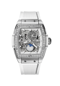 Hublot Spirit of Big Bang Spirit of Big Bang Moonphase Titanium White Diamonds 647.NE.2070.RW.1204