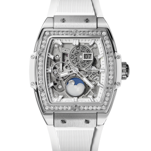 Hublot Spirit of Big Bang Spirit of Big Bang Moonphase Titanium White Diamonds 647.NE.2070.RW.1204