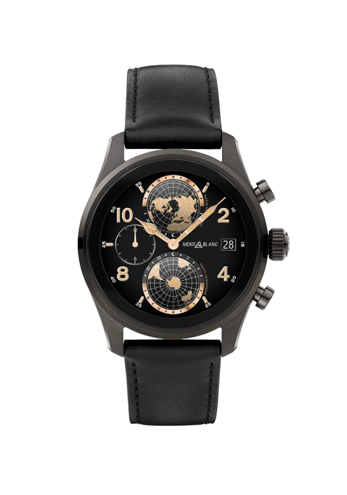 Montblanc Summit Montblanc Summit 3 Smartwatch Schwarz Titan MB129267