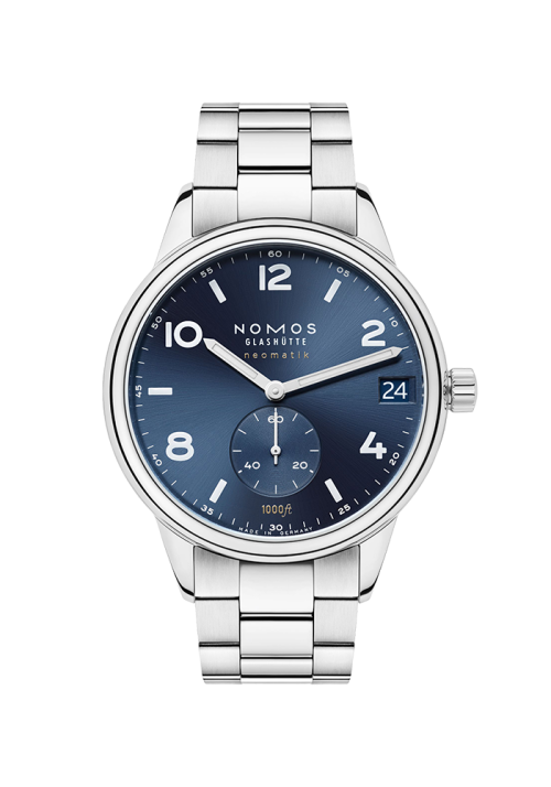 NOMOS Glashütte Club Club Sport Neomatik 42 Datum Blau 782