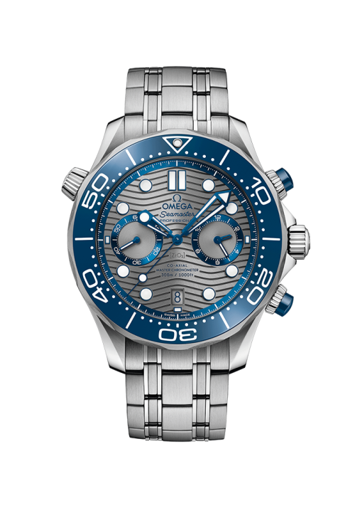 Omega Seamaster Diver 300M Co‑Axial Master Chronometer Chronograph 44 mm 210.30.44.51.06.001