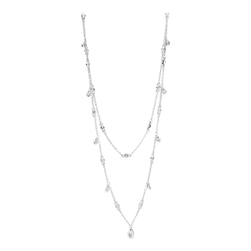 Pandora Decorative Kette Chandelier Droplets Necklace 397084CZ-45