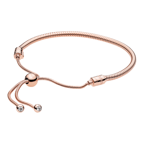 Pandora Icons Armband Moments PANDORA Rose Sliding Bracelet 587125CZ-2