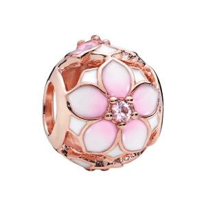 Pandora Promise of Spring Charm-Anhänger Magnolia Bloom 782087NBP