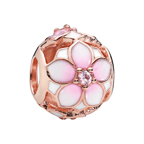 Pandora Promise of Spring Charm-Anhänger Magnolia Bloom 782087NBP