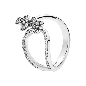 Pandora Ring mit klarem Cubic Zirkonia 197920CZ