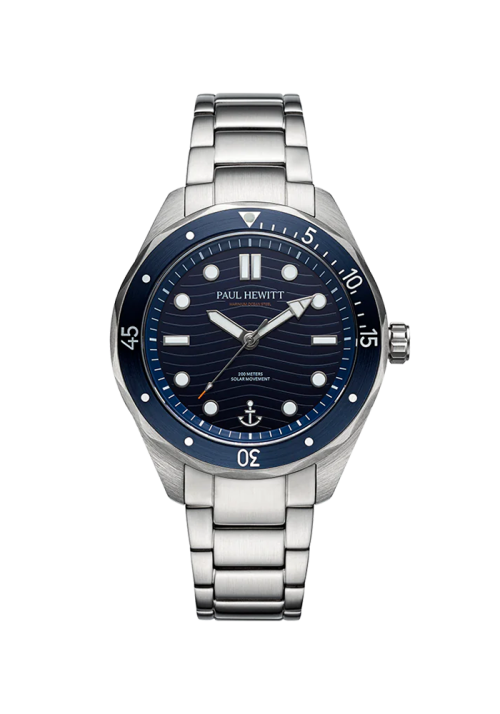 Paul Hewitt Ocean Diver Ocean Diver Uhr Silber Blau PH-W-0327